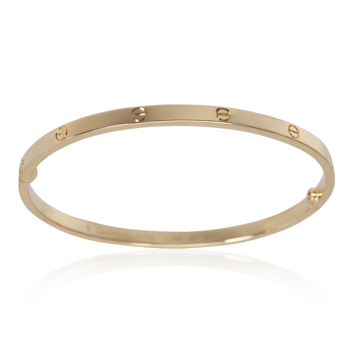 Cartier Yellow Gold Small Model Love Bracelet 5