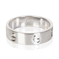 Cartier White Gold Love Ring fv