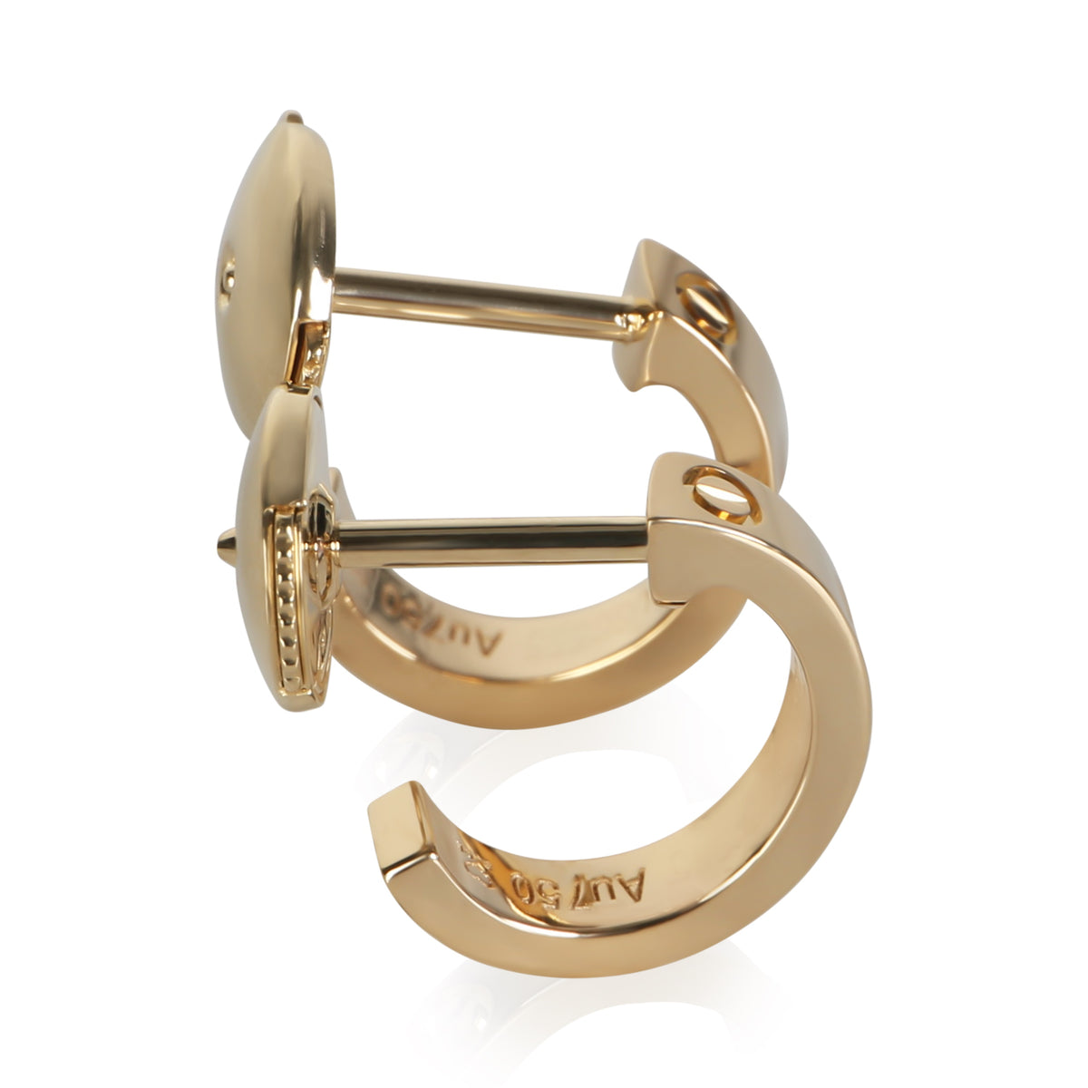 Cartier Yellow Gold Small Model Love Earrings 4