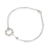 Cartier White Gold Diamond Love Bracelet 2