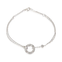 Cartier White Gold Diamond Love Bracelet fv