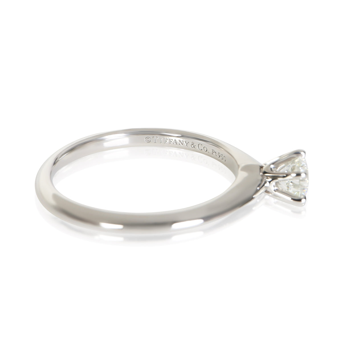 Tiffany & Co. 0.36 ct Round Brilliant Diamond Engagement Ring 2