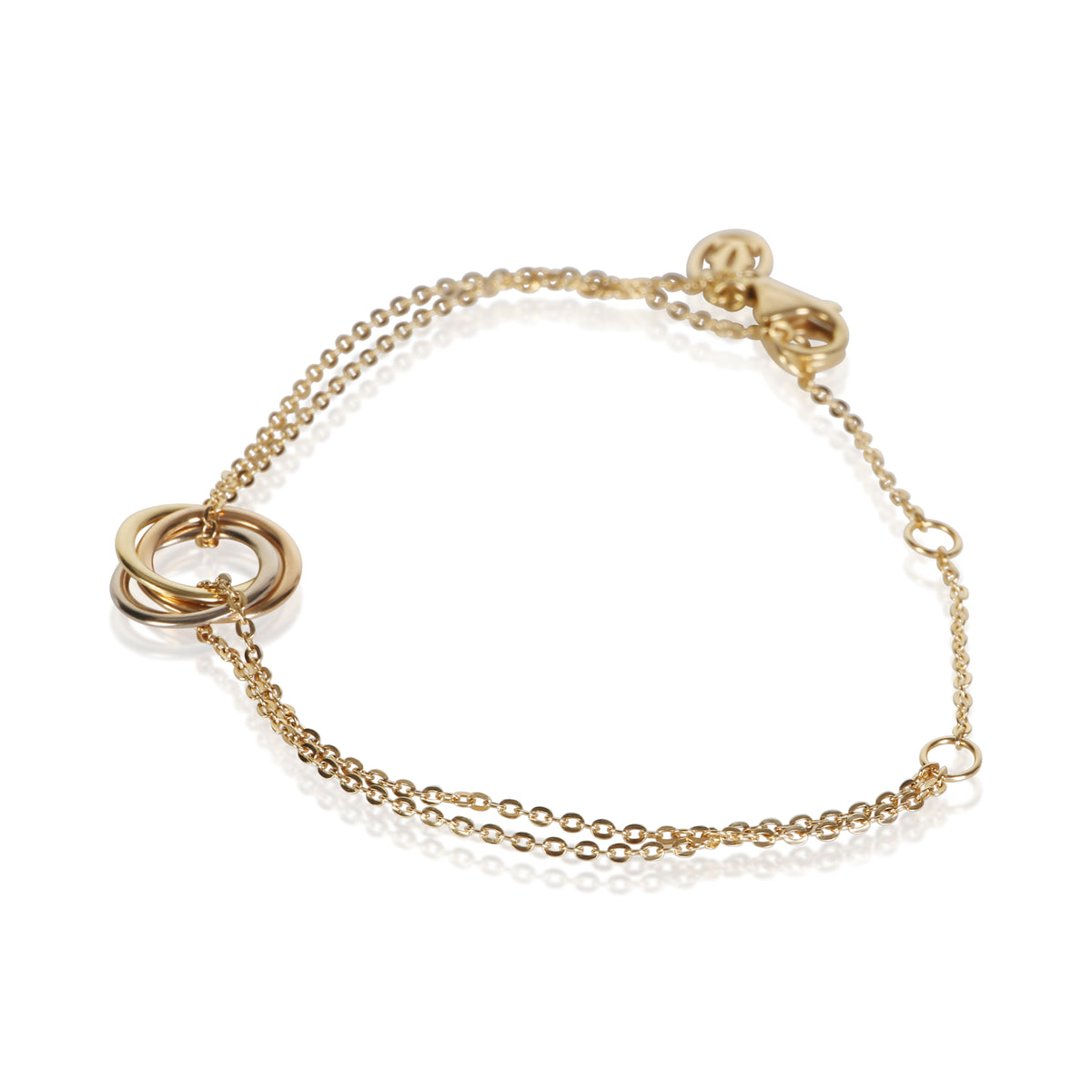Cartier 3 Tone Gold Trinity Bracelet 2