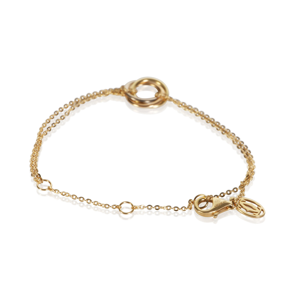 Cartier 3 Tone Gold Trinity Bracelet 3