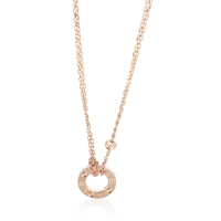 Cartier Rose Gold Diamond Love Necklace fv