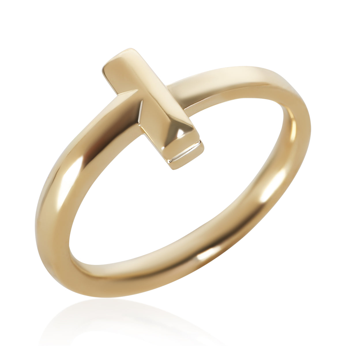 Tiffany & Co. Yellow Gold Tiffany T T1 Ring 4