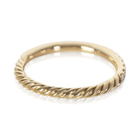 David Yurman Yellow Gold Diamond Eden Band 3