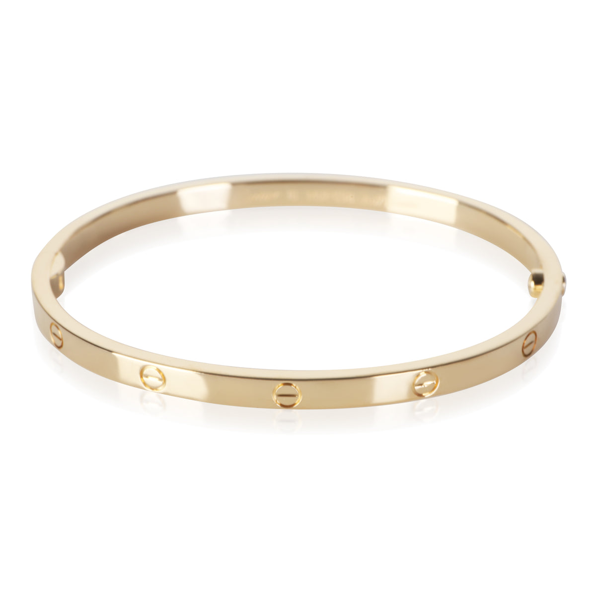 Cartier Yellow Gold Small Model Love Bracelet fv