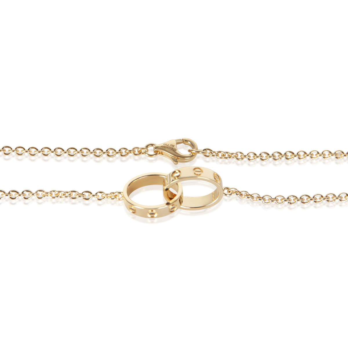 Cartier Yellow Gold Love Necklace 2
