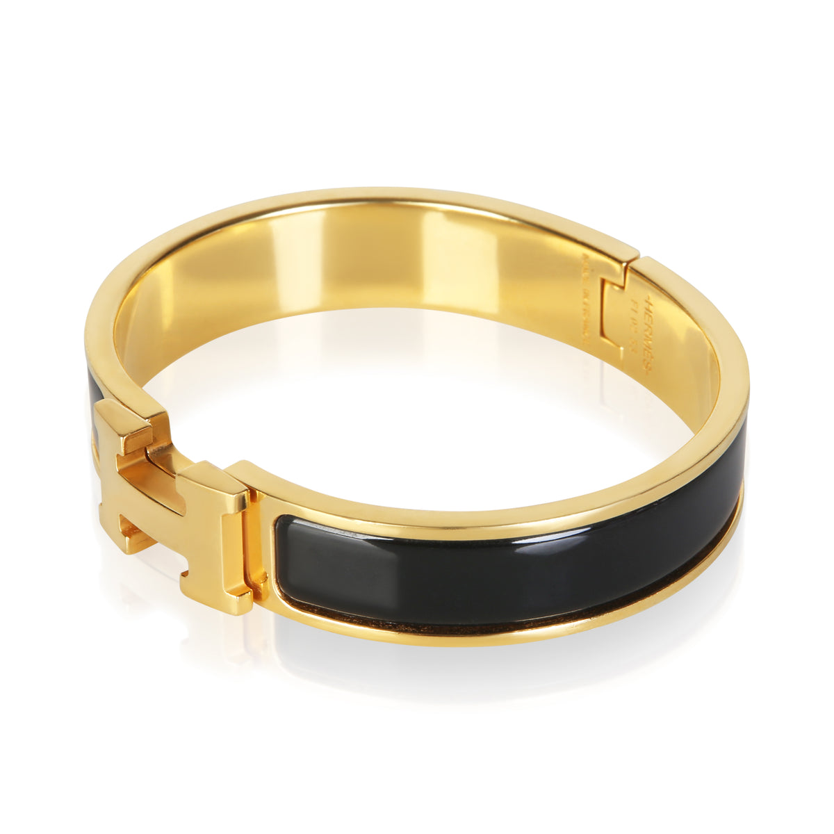Hermès Gold Plated Clic H Bracelet 2