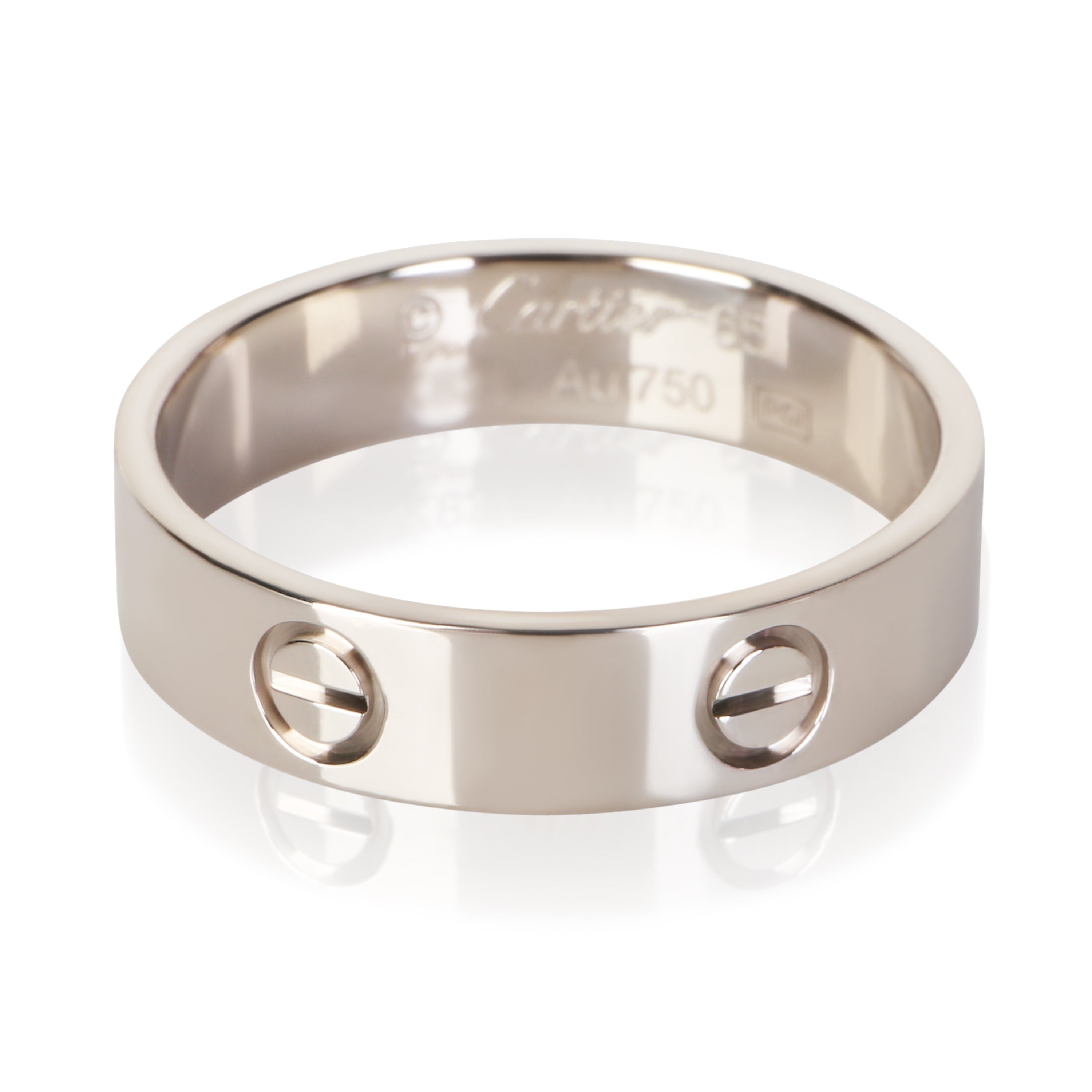 Cartier White Gold Love Ring fv