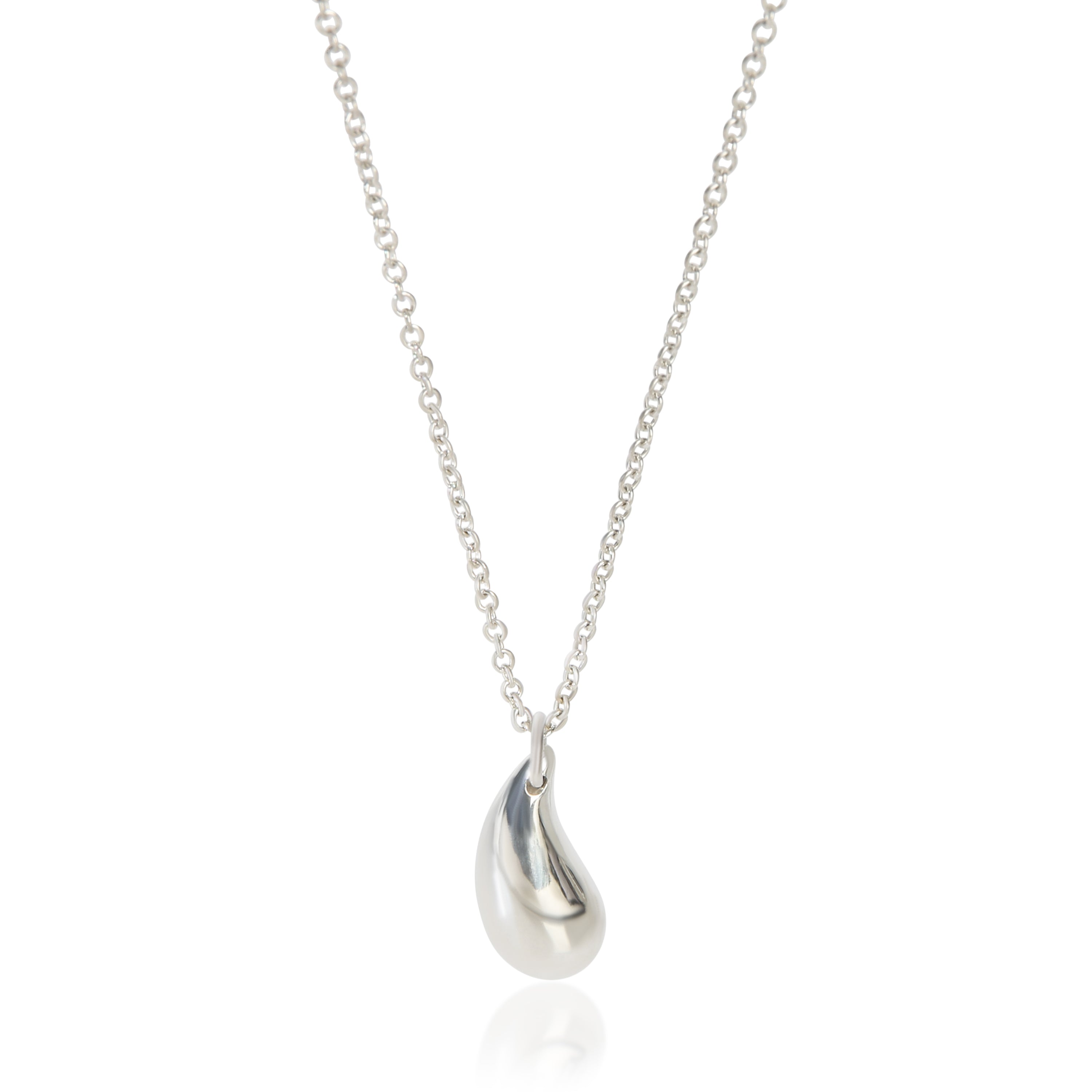 Tiffany & Co. Sterling Silver Elsa Peretti Teardrop Pendant