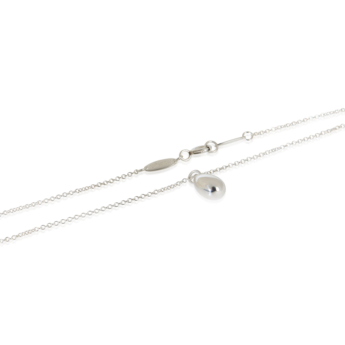 Tiffany & Co. Sterling Silver Elsa Peretti Teardrop Pendant