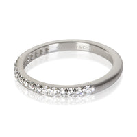 Tiffany & Co. Platinum Diamond Soleste Half Eternity Band 2