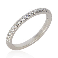 Tiffany & Co. Platinum Diamond Soleste Half Eternity Band 4