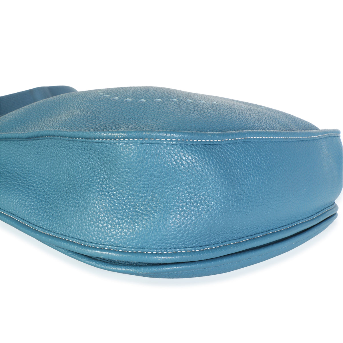 Hermès Bleu Jean Clemence Evelyne III 29 PHW Handbag 7
