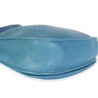 Hermès Bleu Jean Clemence Evelyne III 29 PHW Handbag 7