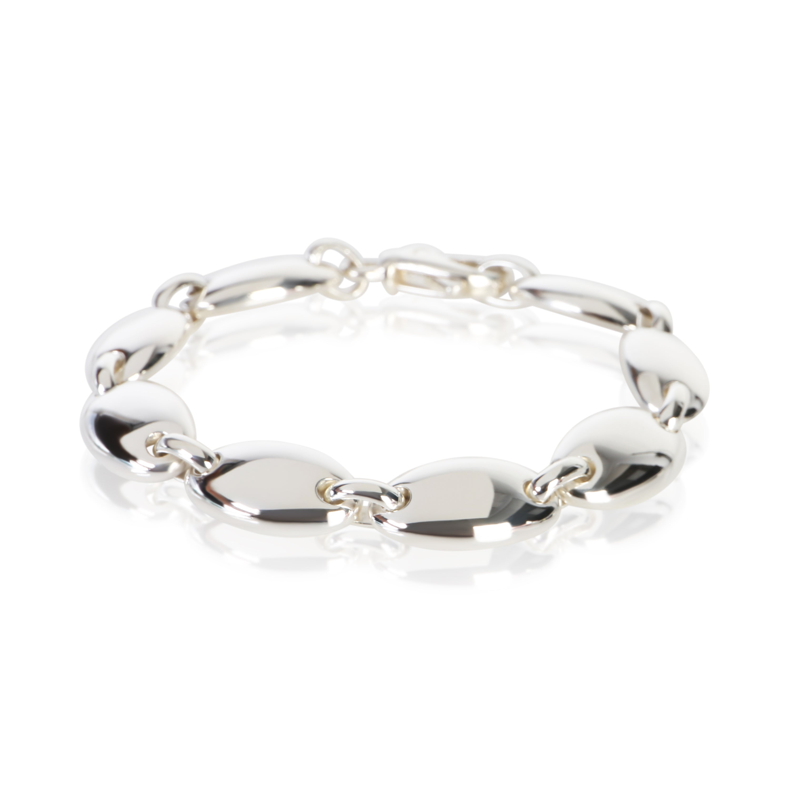 Tiffany & Co. Sterling Silver Vintage Pebble Link Bracelet