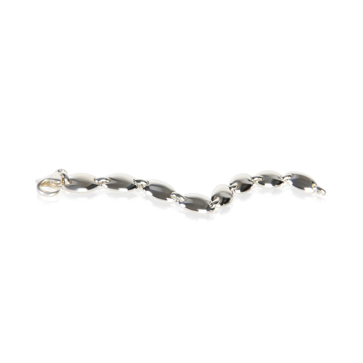 Tiffany & Co. Sterling Silver Vintage Pebble Link Bracelet