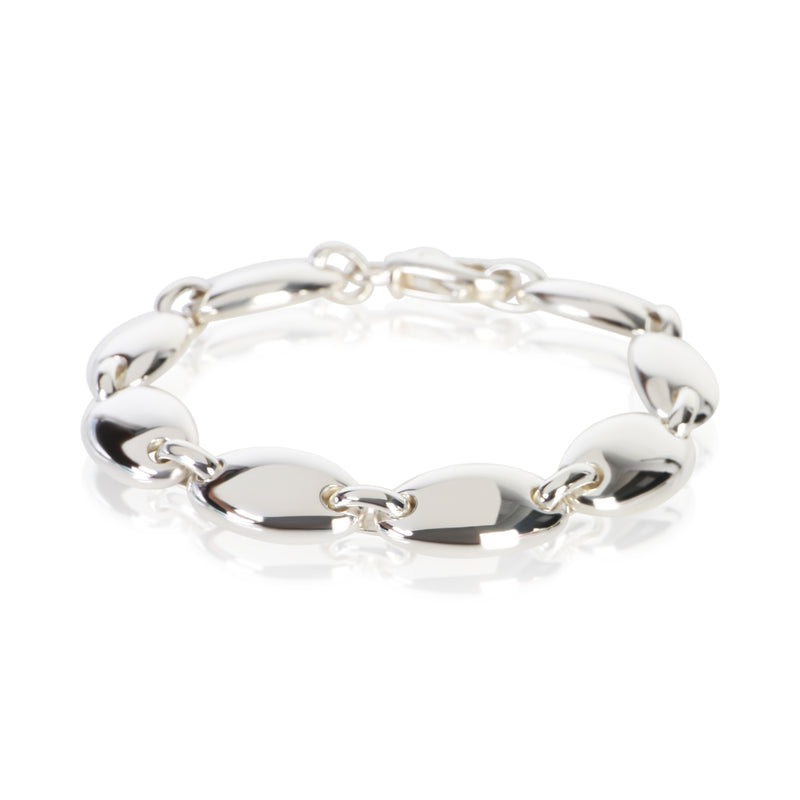 Tiffany & Co. Sterling Silver Vintage Pebble Link Bracelet