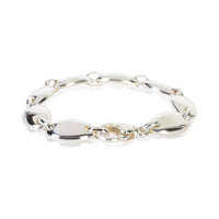 Tiffany & Co. Sterling Silver Vintage Pebble Link Bracelet