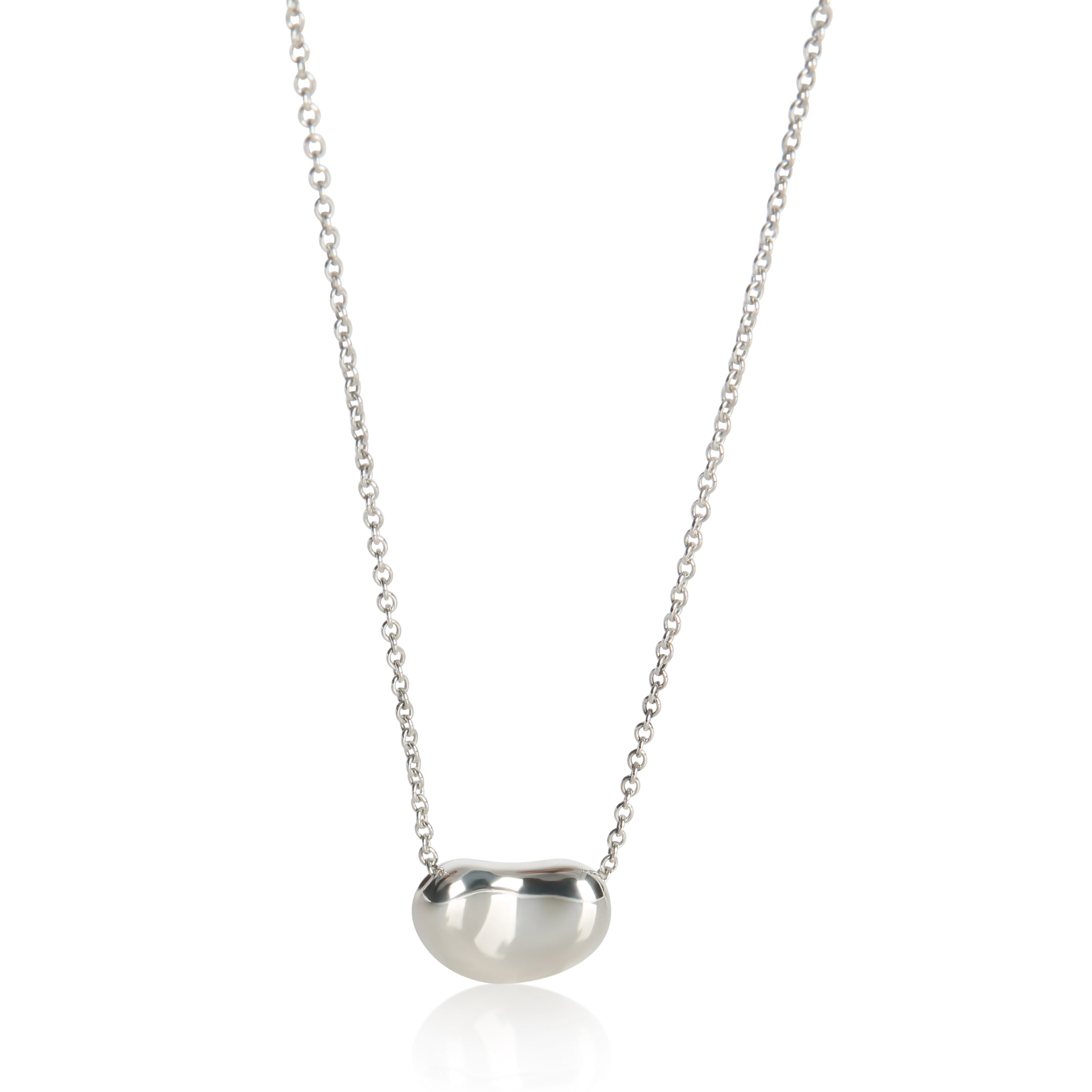 Tiffany & Co. Sterling Silver Elsa Peretti Bean Pendant