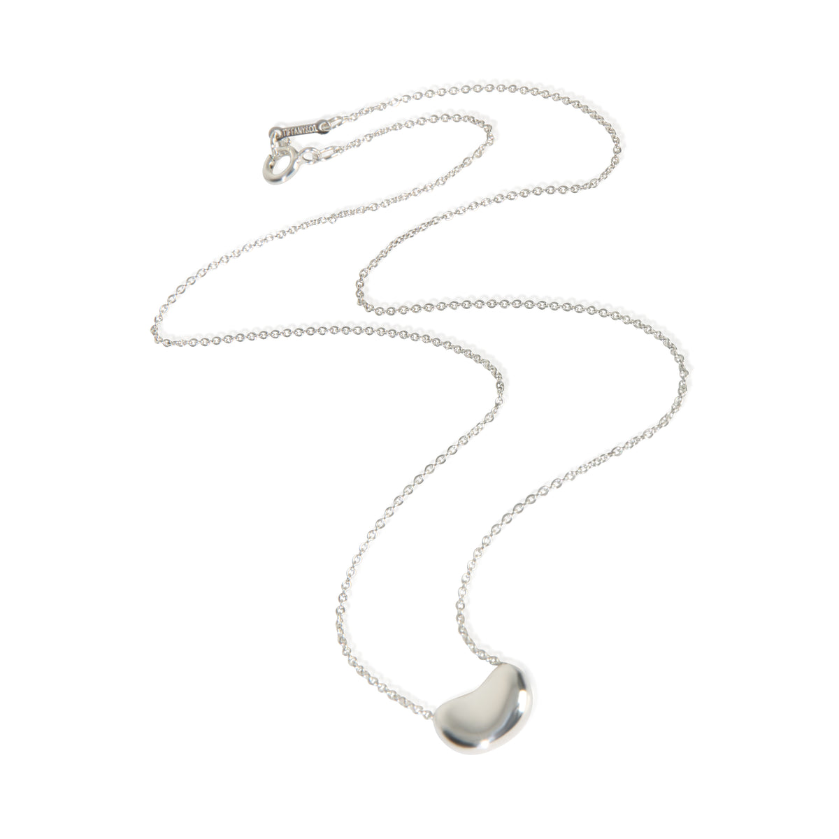 Tiffany & Co. Sterling Silver Elsa Peretti Bean Pendant