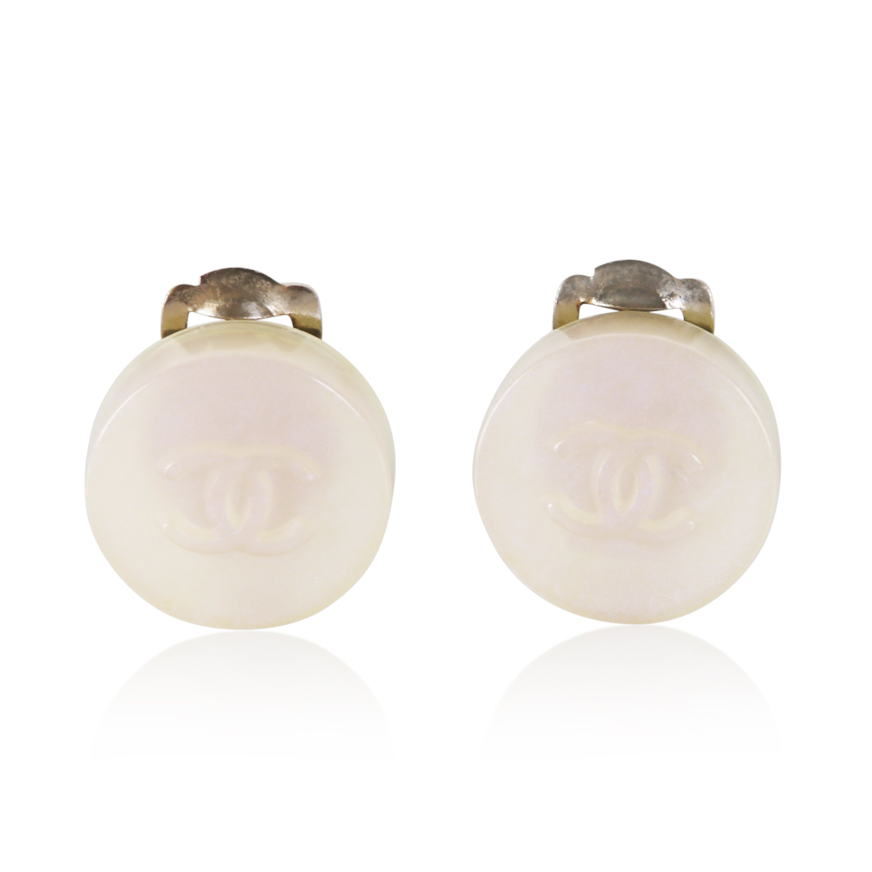 Chanel 2000 Resin CC Earrings fv