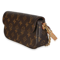 Louis Vuitton Monogram Canvas Ivy Wallet On Chain Handbag 2