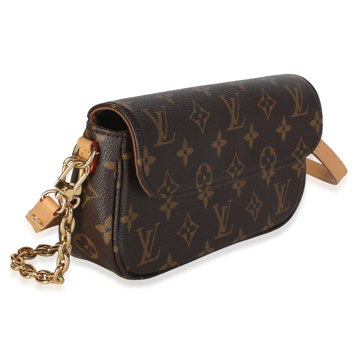 Louis Vuitton Monogram Canvas Ivy Wallet On Chain Handbag 3
