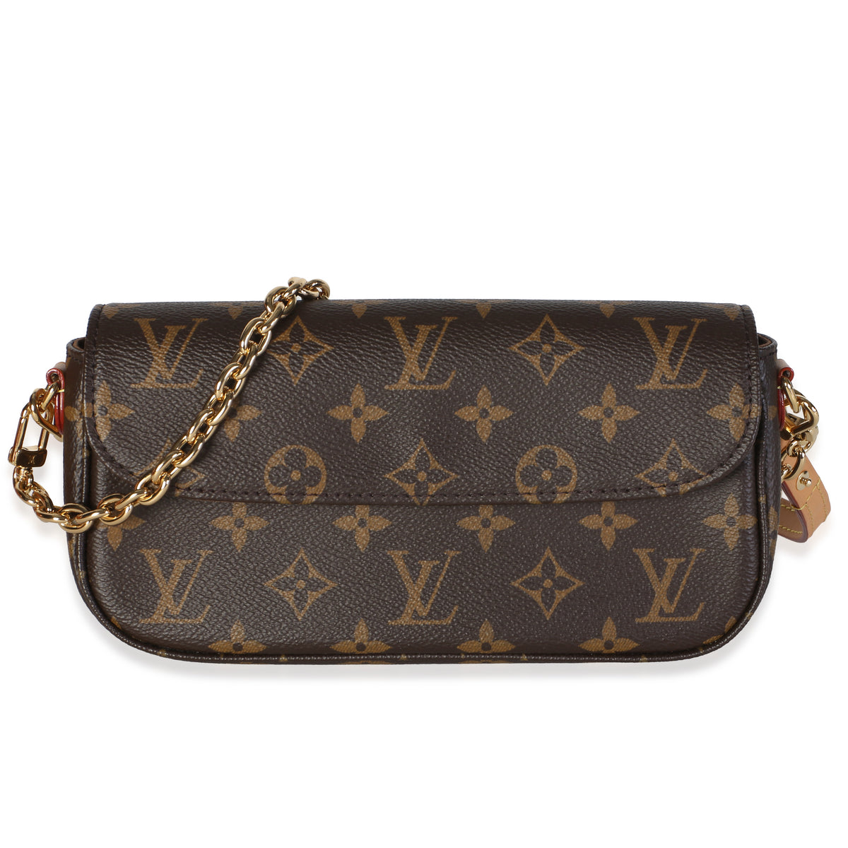 Louis Vuitton Monogram Canvas Ivy Wallet On Chain Handbag fv