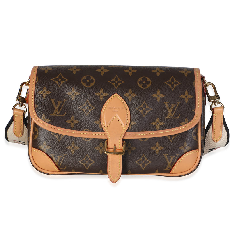 Louis Vuitton Black Monogram Canvas Diane PM Handbag fv