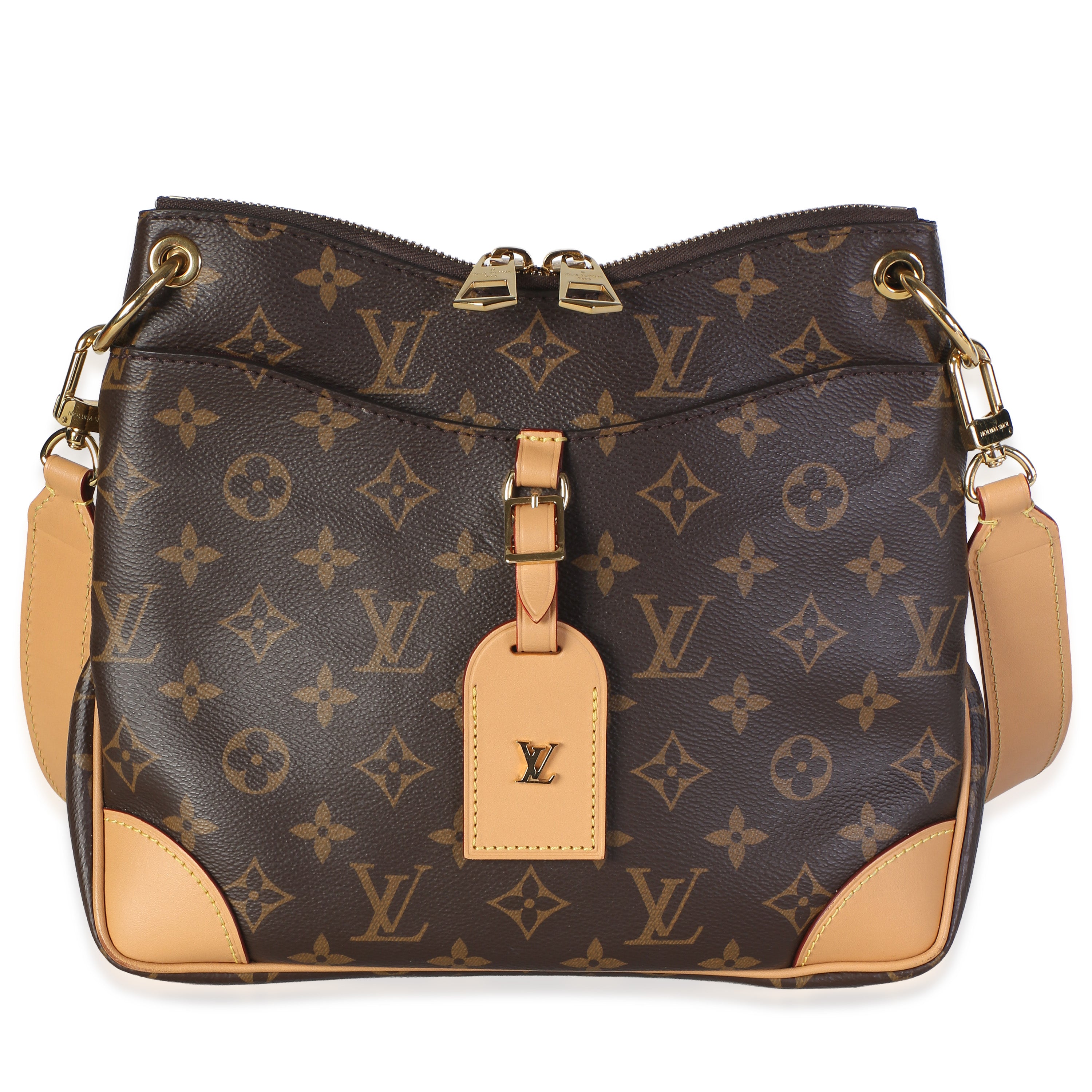 Louis Vuitton Natural Monogram Canvas Odeon PM NM Handbag id
