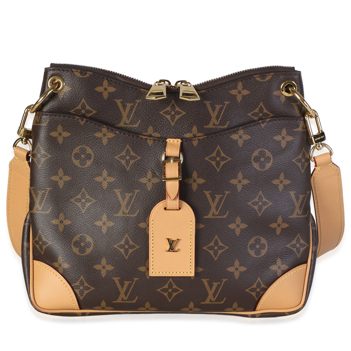 Louis Vuitton Natural Monogram Canvas Odeon PM NM Handbag id