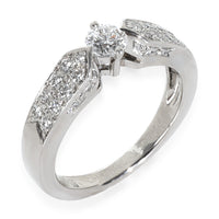 Chaumet 0.25 ct Round Brilliant Diamond Engagement Ring pv