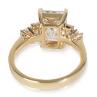 myGemma 4.86 ctw Yellow Gold Lab Grown Diamond Engagement Ring pv