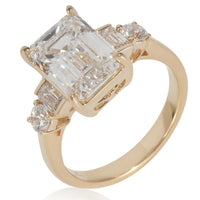 myGemma 4.86 ctw Yellow Gold Lab Grown Diamond Engagement Ring bv