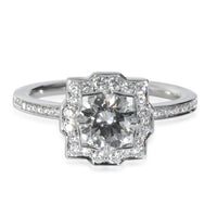 Harry Winston 0.55 ct Diamond Belle Engagement Ring fv