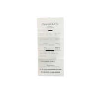 Tiffany & Co. 2.57 ct Round Brilliant Diamond Pave Solitaire Engagement Ring stamp