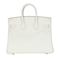 Hermès Mushroom Swift Birkin 25 PHW Handbag bv