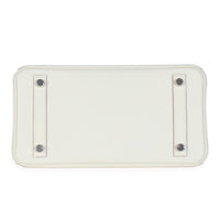 Hermès Mushroom Swift Birkin 25 PHW Handbag stamp