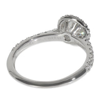 Cartier 0.9 ct Round Brilliant Diamond Destinee Engagement Ring stamp