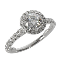 Cartier 0.9 ct Round Brilliant Diamond Destinee Engagement Ring av