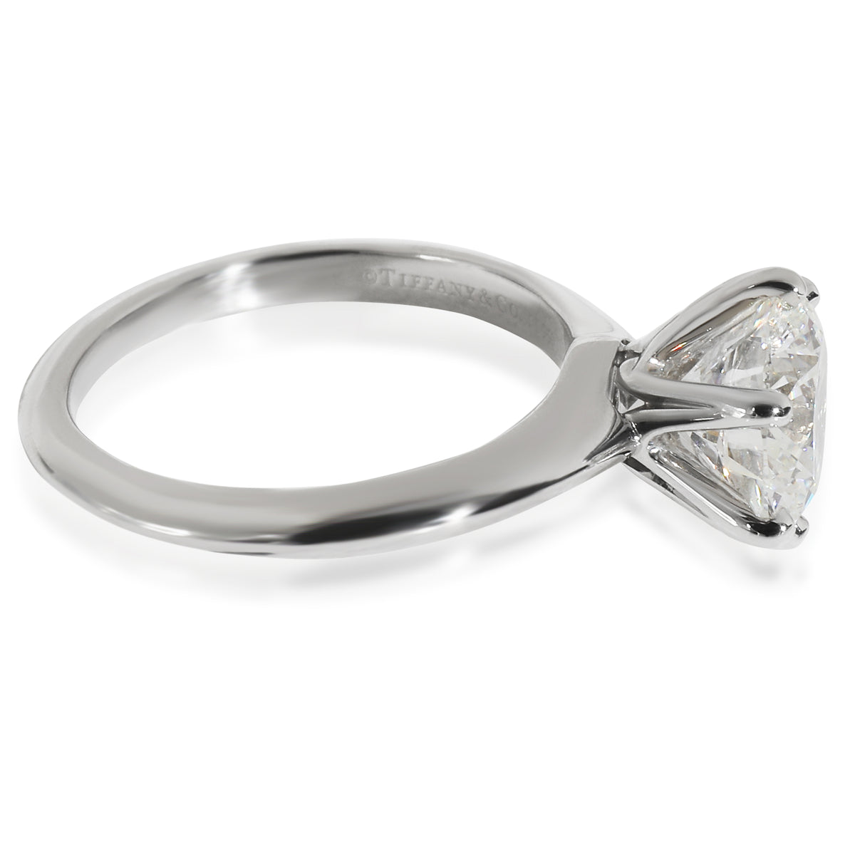 Tiffany & Co. 2.56 ct Round Brilliant Diamond Engagement Ring av