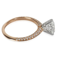 Tiffany & Co. 1.74 ct Round Brilliant Diamond Tiffany Setting Engagement Ring sv
