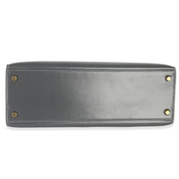 Hermès Ardoise Box Sellier Kelly 32 GHW Handbag stamp