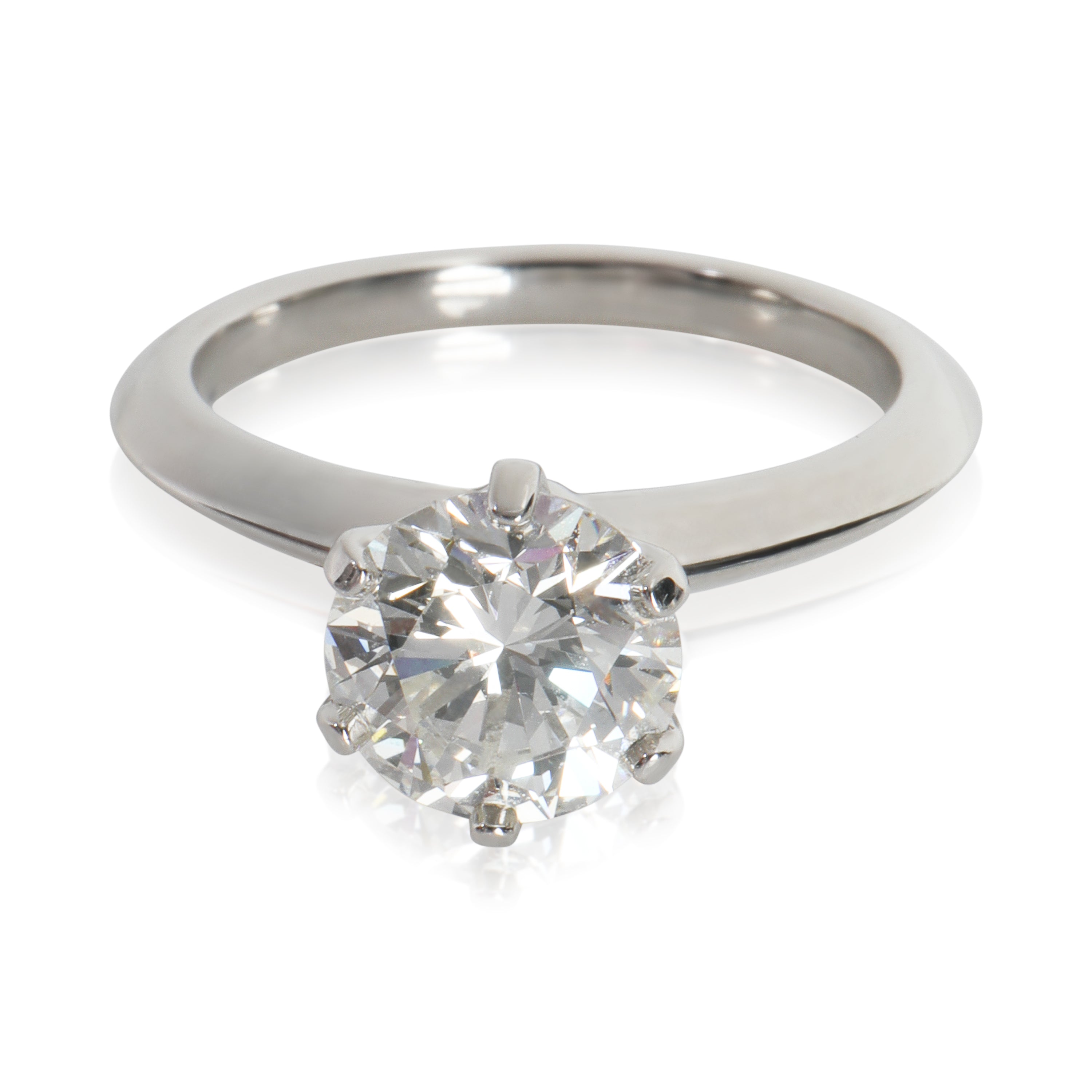 Tiffany & Co. 1.91 ct Round Brilliant Diamond Engagement Ring fv
