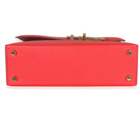 Hermès Rouge Coeur Epsom Verrou 23 GHW Handbag box