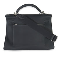 Hermès Plomb Togo Maxi Kelly Retourne 42 PHW Handbag stamp