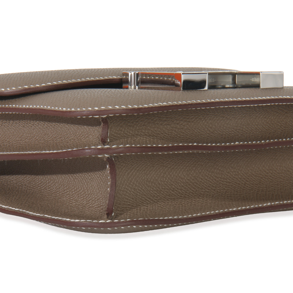 Hermès Etoupe Epsom Constance 18 PHW Handbag box
